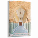 Moroccan Archway Elegance - Traditional Moroccan Wall Art Decor