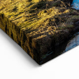 Golden Valley Bhutan Art - Bhutan Scenic Landscape Prints for Home Decor