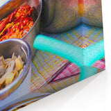 Bhutanese Cuisine Art - Vibrant Bhutan Food Prints for Kitchen Decor