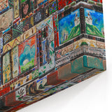 Georgia Wall Art - Vibrant Georgia Scenery Mosaic Scenic Georgia Art