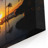 Cabo San Lucas Sunset Wall Art – Vibrant Beach Photography Print