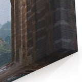 Great Wall Archway View Canvas Art – Historic Chinese Wall Decor