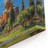 Majestic Georgian Church & Mountain Art - Stunning Scenic Photography Print