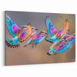 Colorful African Bird Wall Art – Wildlife Photography Canvas Print