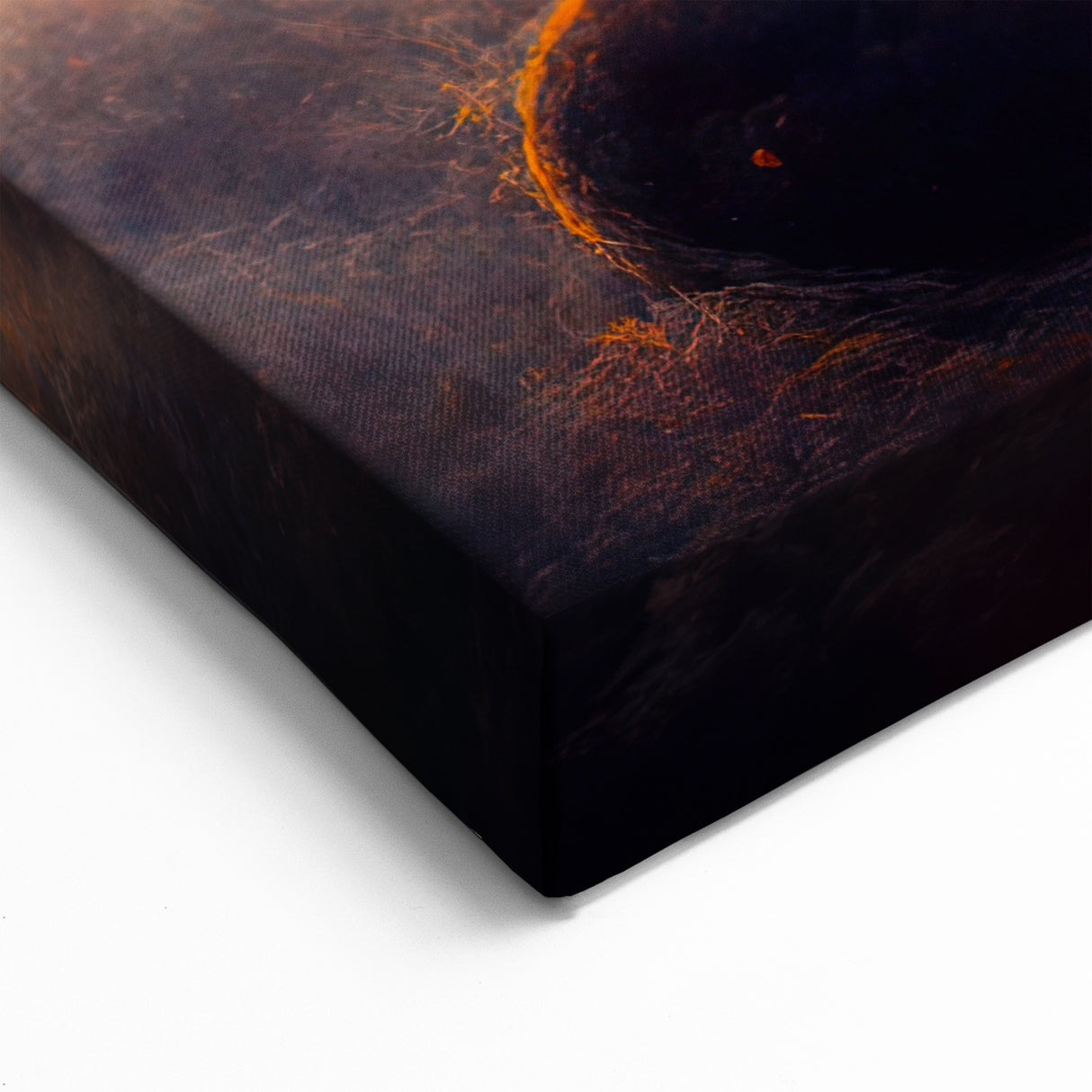 Black Hole Wall Art | Cosmic Space-Themed Canvas Print | Astronomical Decor