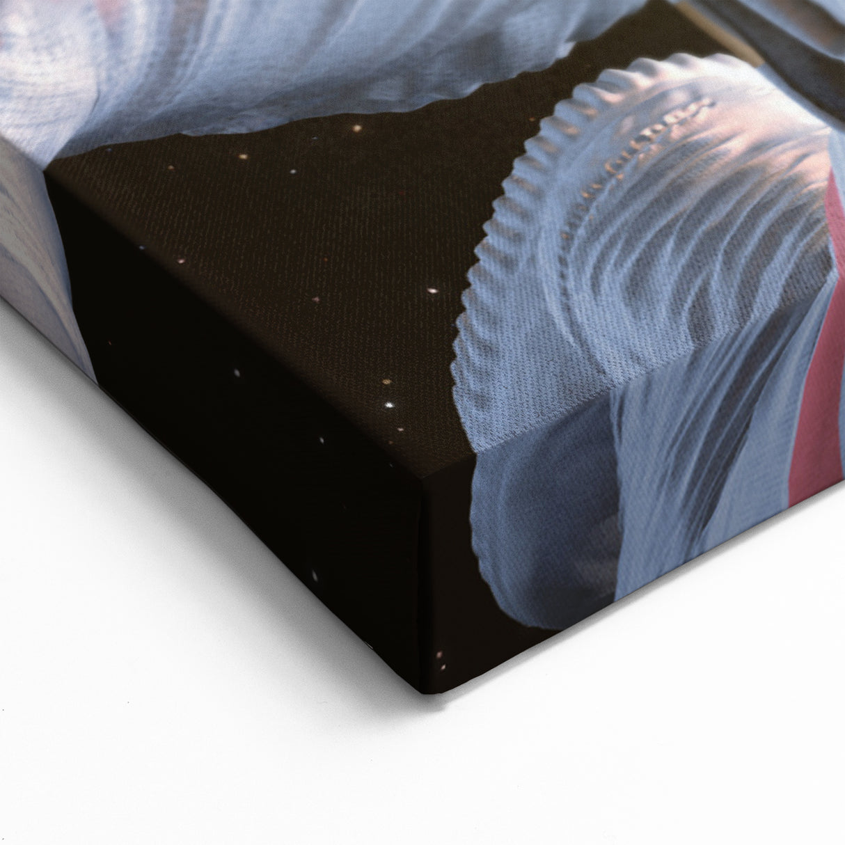 Astronaut Wall Art: Space Explorer Canvas with Cosmic Sunburst