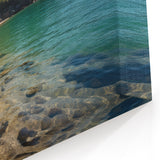 Hong Kong Coastal Art - Serene Beach and Ocean Wall Decor Print