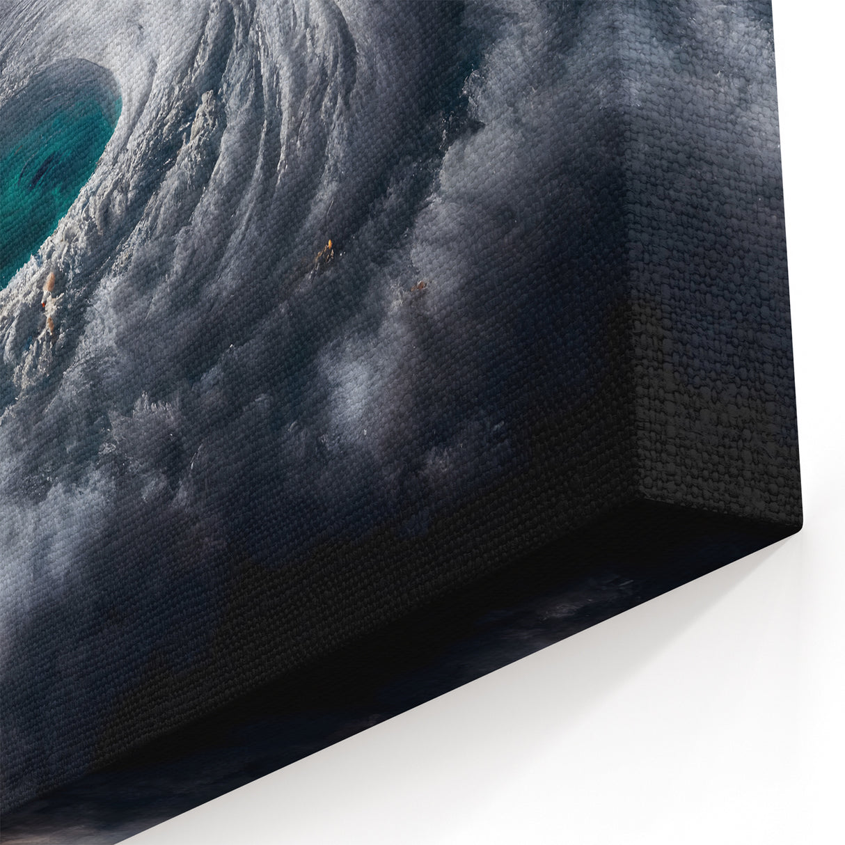 Cyclone Eye from Space - Earth and Space Phenomena Wall Art Print
