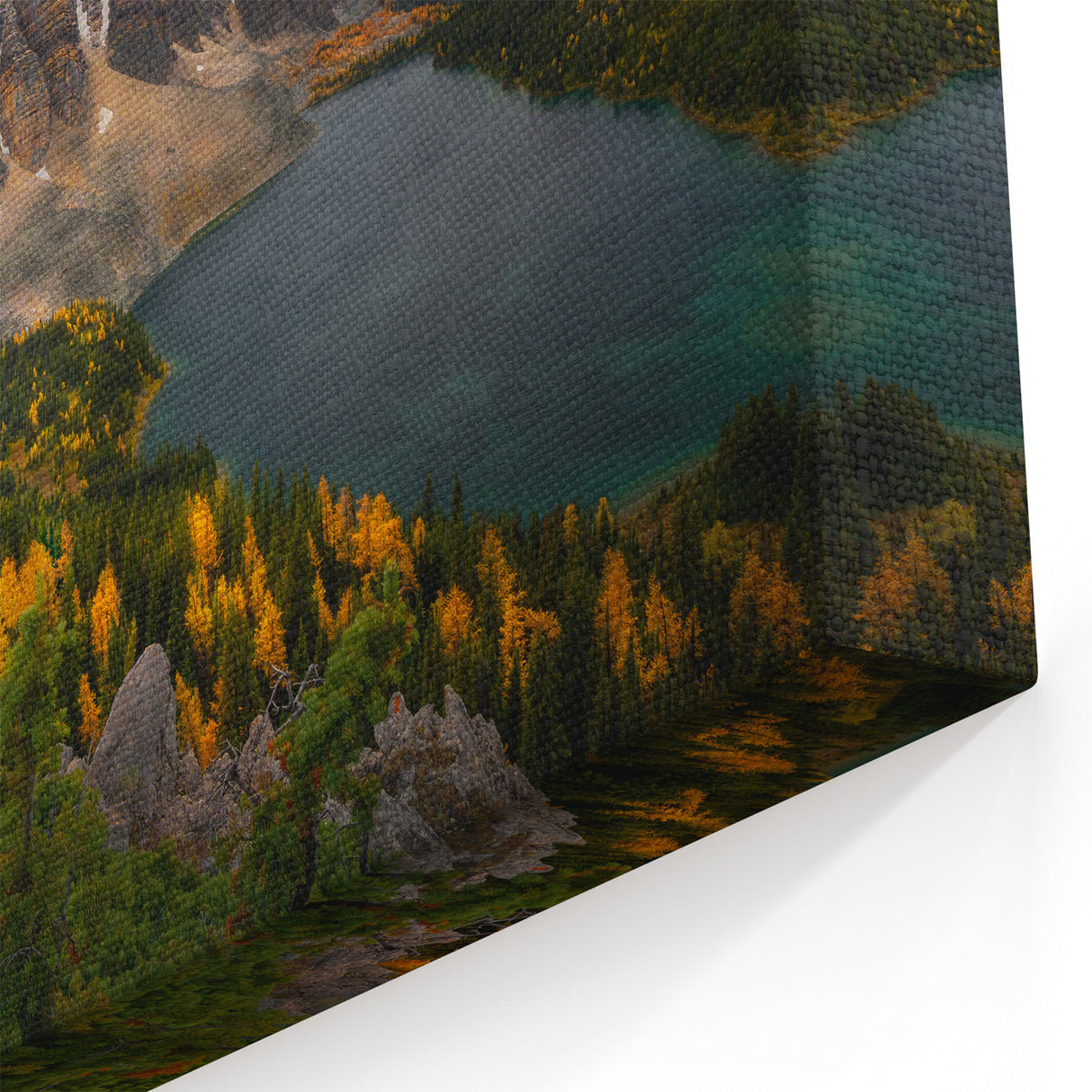 Dramatic Autumn Mountain Art – British Columbia’s Majestic Peaks & Lakes