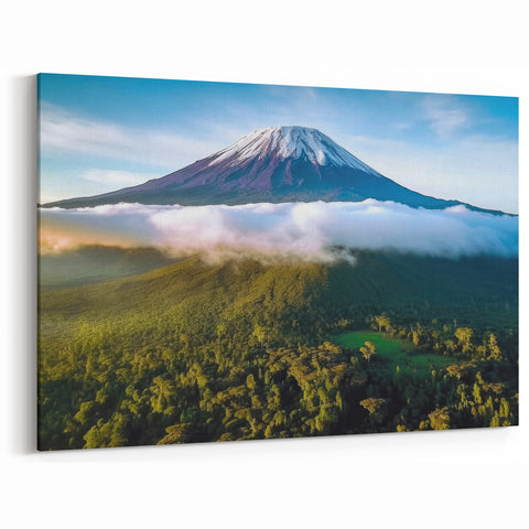 Mount Kilimanjaro Wall Art - Majestic African Landscape for Home Decor