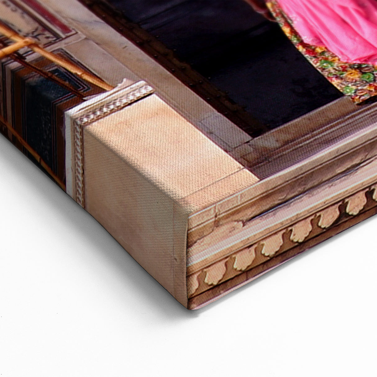Scenic Indian Wall Art – Traditional Indian Architecture Canvas Print