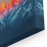 Majestic Himalayan Mountain Wall Art – Scenic Indian Landscape Canvas Print