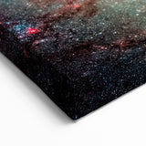 Fiery Spiral Galaxy Wall Art: Cosmic Nebula & Space Canvas Prints