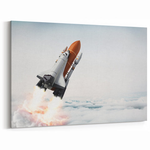 Space Shuttle Launch - Stunning Space Missions Wall Art for Enthusiasts