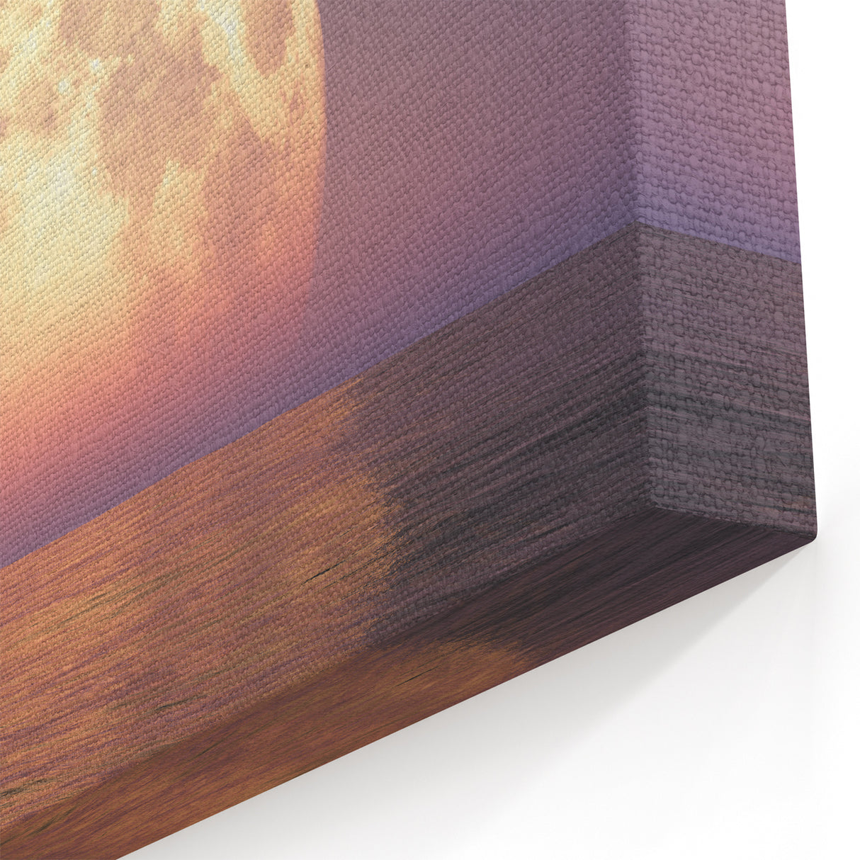 Mesmerizing Full Moon Over Ocean – Tranquil Celestial Wall Art Decor