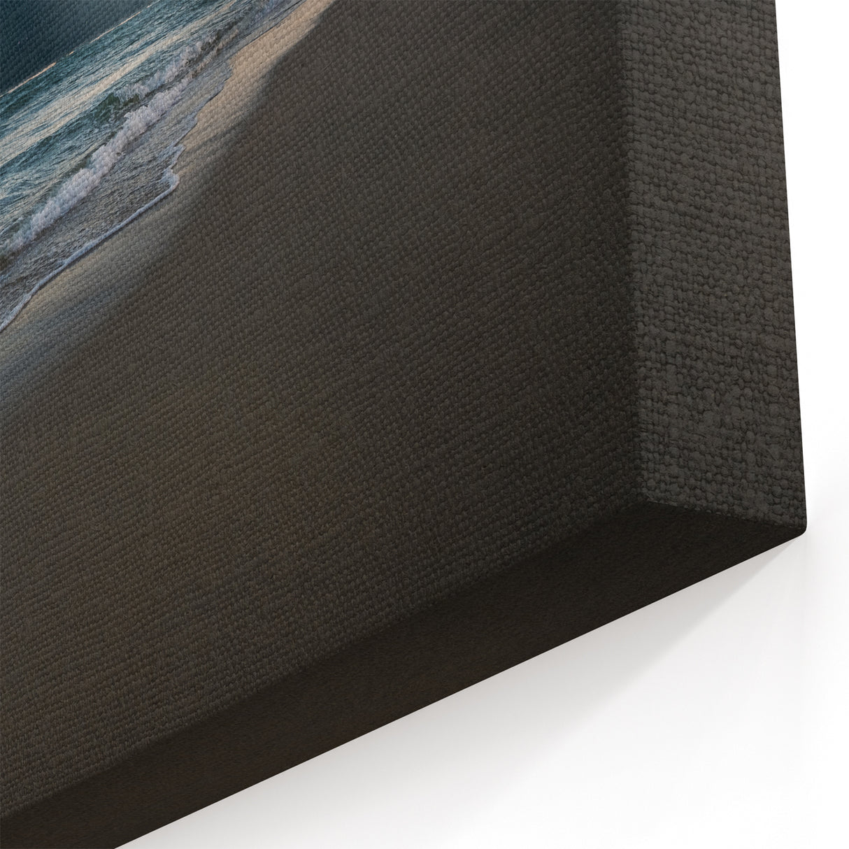Full Moon Over Ocean Waves – Tranquil Celestial Wall Art for Home