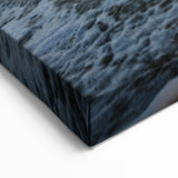 Full Moon Over Ocean Waves – Tranquil Celestial Wall Art for Home