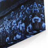 Moonlit Field of Dandelions – Tranquil Celestial Wall Art for Home