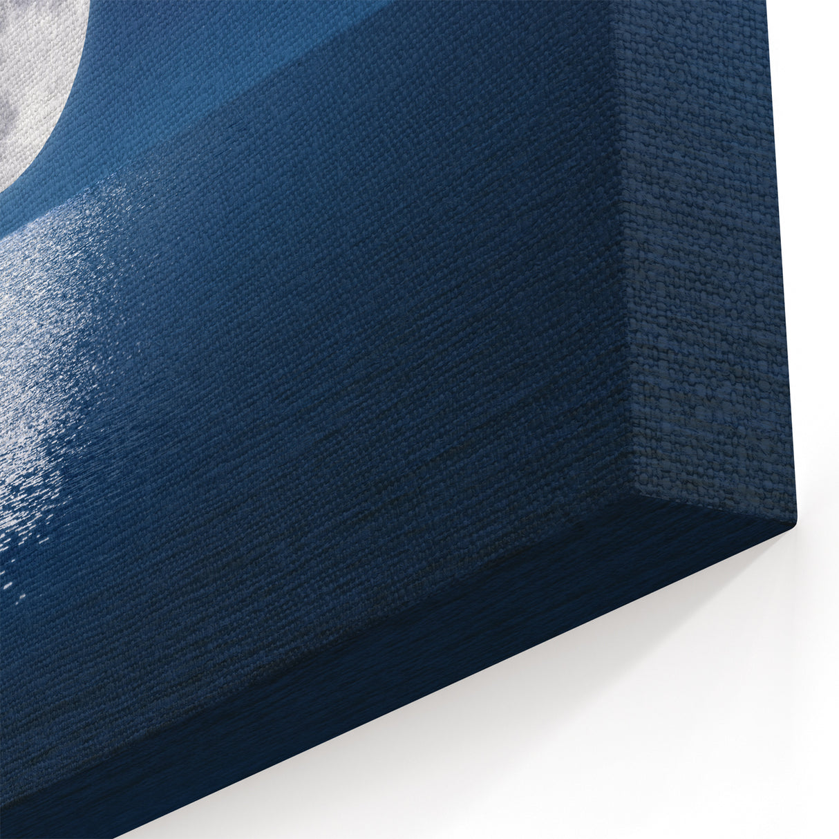 Moon Over Calm Ocean – Peaceful Celestial Wall Art for Home Decor