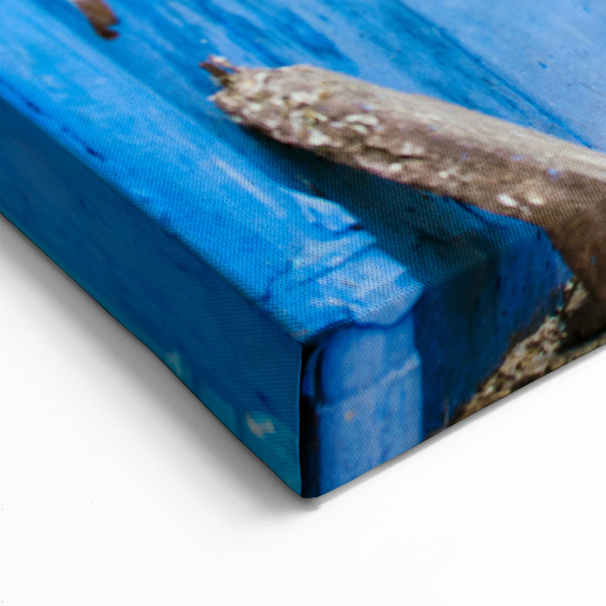 Indian Landscape Canvas - Vibrant Blue City Streets of Jodhpur Wall Art