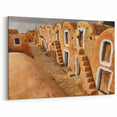 Traditional Berber Architecture Art - Authentic Tunisia Wall Decor