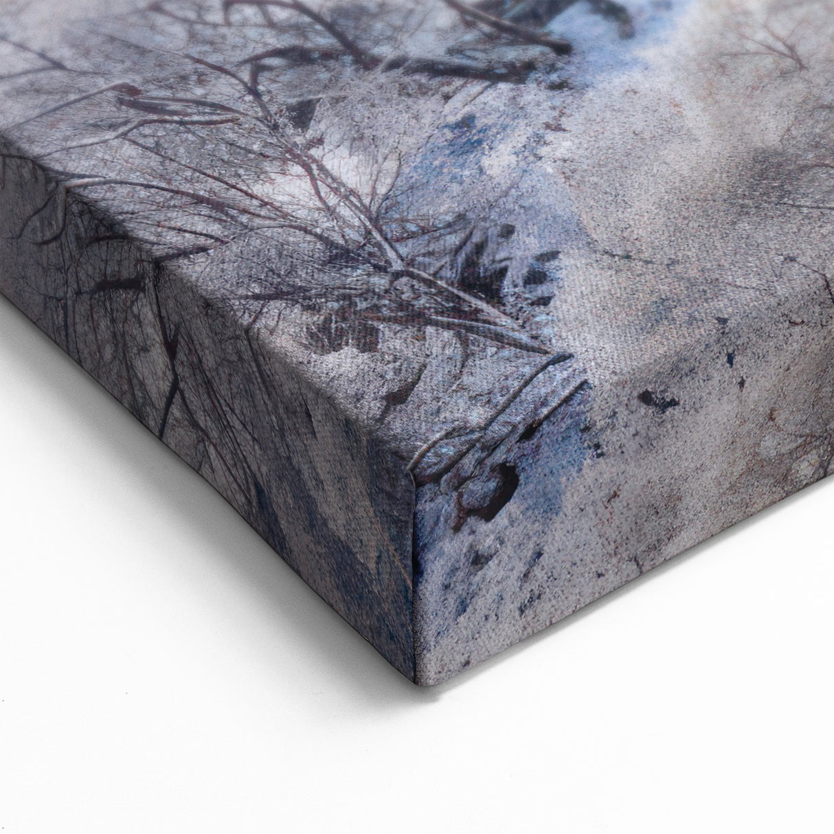 Snow-Covered Great Wall Canvas Art – Beautiful Chinese Winter Decor