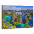 Tropical Indonesia Artwork - Stunning Island Views in Wall Art