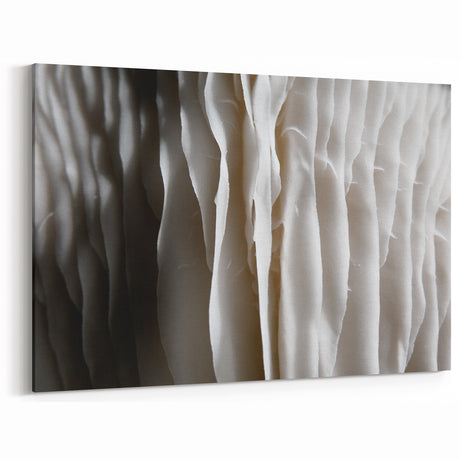 Mushroom Canvas Art | Botanical Mushroom Prints | Minimalist Fungi Decor