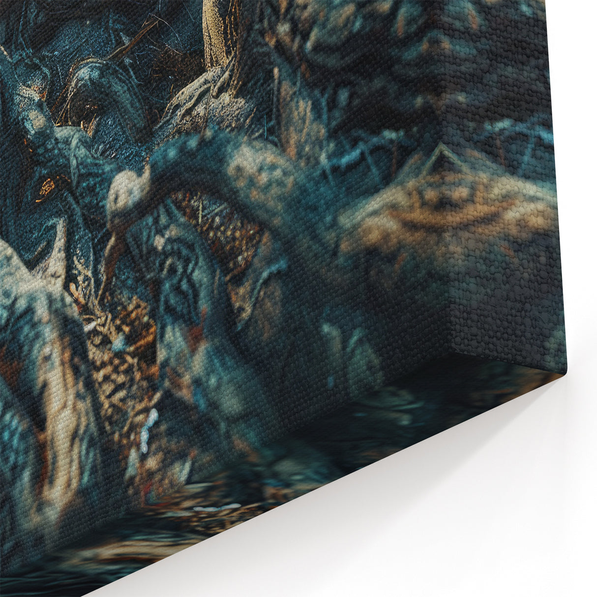 Forest Tree Roots Wall Art - Botanical Canvas - Nature-Inspired Prints