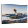 Mount Bromo Landscape Art - Majestic Indonesian Volcano Canvas Print