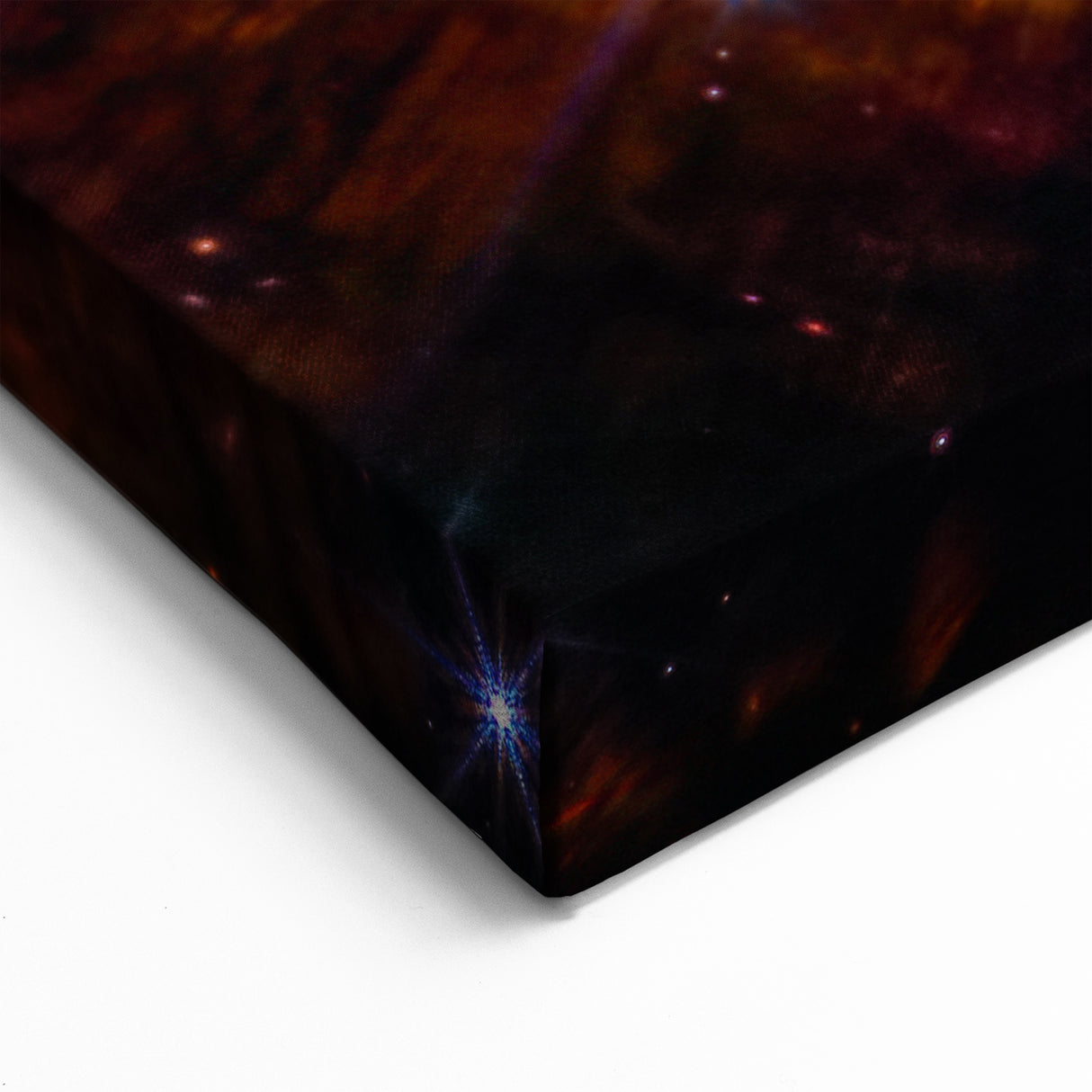Radiant Blue Nebula Wall Art | Space Canvas Prints | Cosmic Decor
