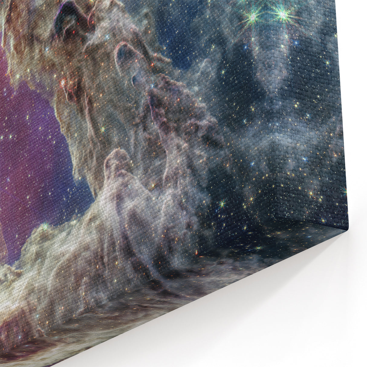 Majestic Pillars of Creation Wall Art | Space Canvas Prints | Cosmic Decor