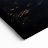 Satellite at Sunrise Over Earth - Stunning Cosmic Wall Decor Art