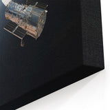 Satellite Orbiting Earth - Stunning Cosmic Wall Art for Home Decor
