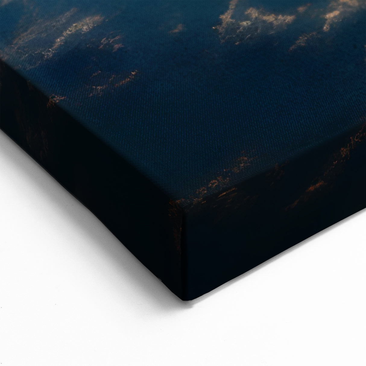Satellite Over Earth at Sunrise - Stunning Cosmic Space Wall Art