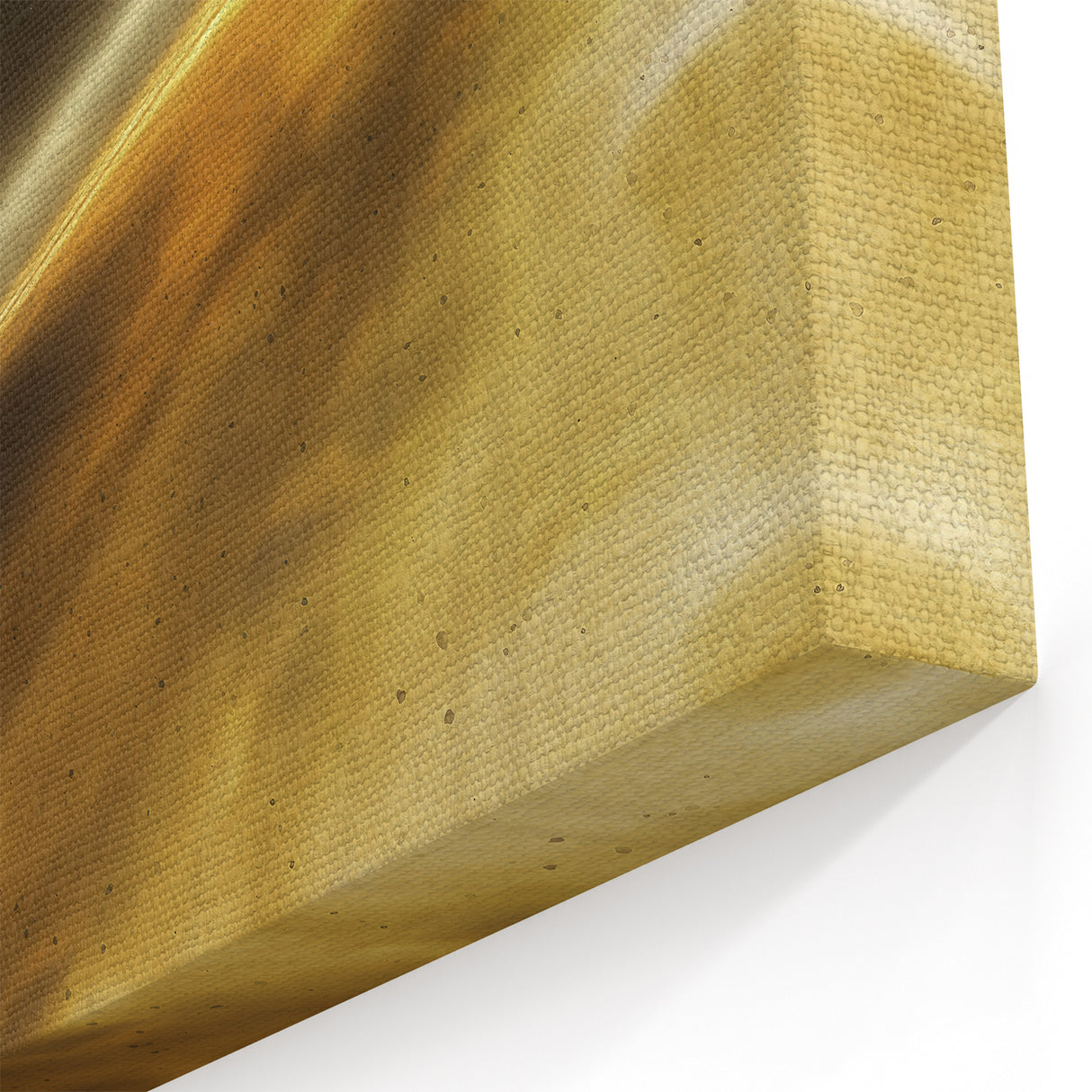 Golden Horizon Space Art - Cosmic Planetary Wall Decor for Homes