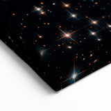 Starry Galaxy Cluster Art - Cosmic Stellar Wall Decor for Space Lovers