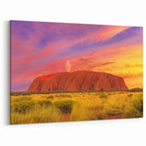 Ayers Rock Wall Art - Stunning Uluru Landscape Photography for Home