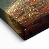 Cosmic Sun in Deep Space – Ethereal Sun Wall Art with Galaxy Elements