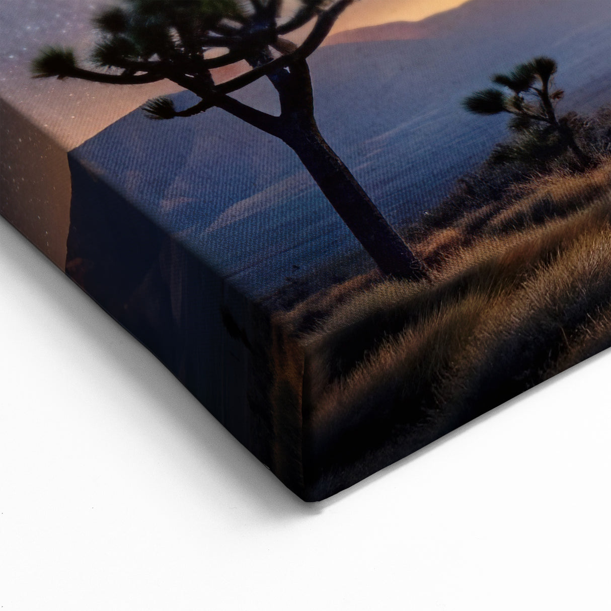 Desert Night Sky and Sun – Cosmic Sun Wall Art with Milky Way View