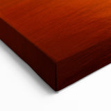 Vivid Sunset Over Ocean – Bold Sun Wall Art with Fiery Red Hues