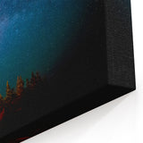 Lighthouse Under Starry Sky - New Brunswick Night Wall Art & Canvas Prints