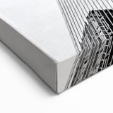 Modern Brisbane Architecture in Black and White - Stylish Wall Art