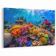 Vibrant Coral Reef Wall Art - Tropical Fish Canvas Prints from Australia