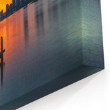 Perth Sunset Cityscape Print - Australia Wall Art Scenic Perth Artwork
