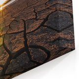 Queensland Nature Prints - Cracked Earth and Sunset Landscape Art