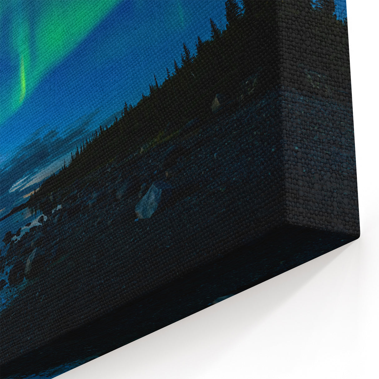 Northern Lights Reflection – Scenic Northwest Territories Wall Art