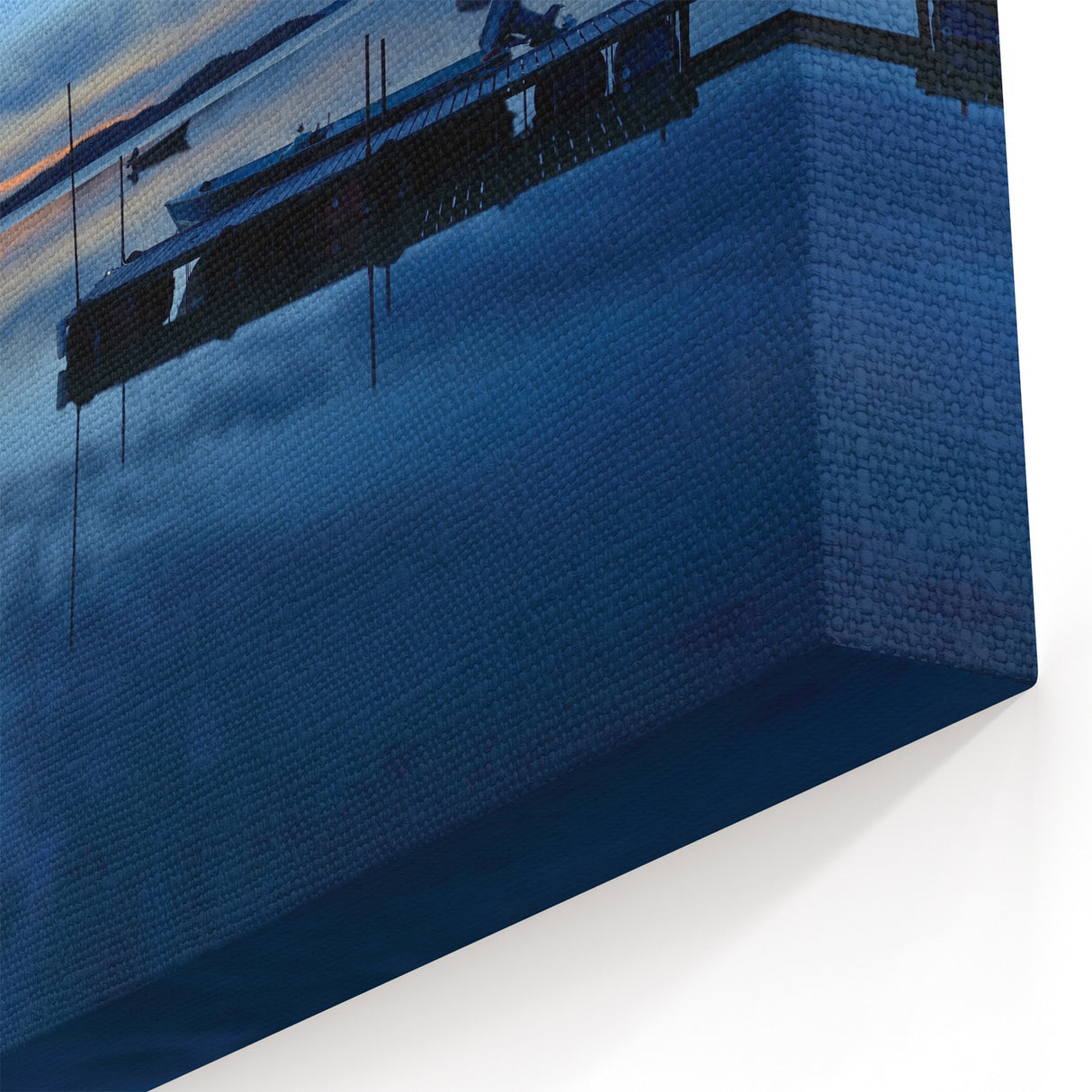 Twilight Reflections on Lake – Peaceful Northwest Territories Wall Art