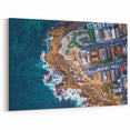 Sydney Coastal Aerial Art - Vibrant Canvas Prints of Australian Coastline