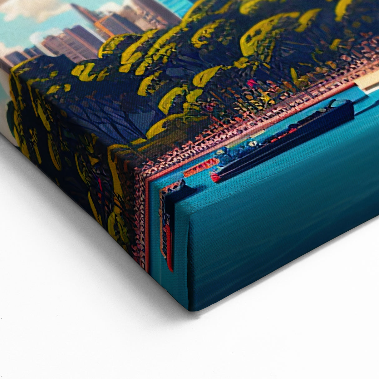 Sydney Skyline Art - Vibrant Cityscape Canvas Prints of Opera House